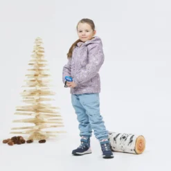 Quechua Warme En Waterdichte Wandelschoenen SH500 Leer Klittenband Kinderen Maat 24-34 -Mode Geest Verkoop warme en waterdichte wandelschoenen sh500 leer klittenband kinderen maat 24 34 8