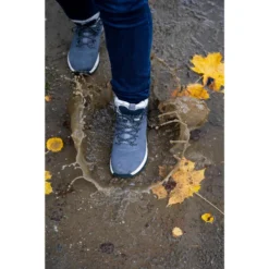 Quechua Warme En Waterdichte Wandelschoenen SH500 Leer Veters Kinderen Maat 35-38 -Mode Geest Verkoop warme en waterdichte wandelschoenen sh500 leer veters kinderen maat 35 38 8