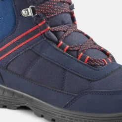 Quechua WARME EN WATERDICHTE WANDELSCHOENEN VOOR KINDEREN SH100 WARM VETERS MAAT 35-38 -Mode Geest Verkoop warme en waterdichte wandelschoenen voor kinderen sh100 warm veters maat 35 38 4