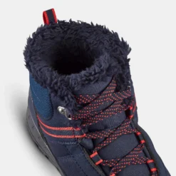 Quechua WARME EN WATERDICHTE WANDELSCHOENEN VOOR KINDEREN SH100 WARM VETERS MAAT 35-38 -Mode Geest Verkoop warme en waterdichte wandelschoenen voor kinderen sh100 warm veters maat 35 38 6
