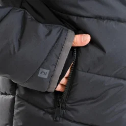 Warme Rugbyparka Voor Kinderen 500 Zwart/grijs -Mode Geest Verkoop warme rugbyparka voor kinderen 500 zwartgrijs 7