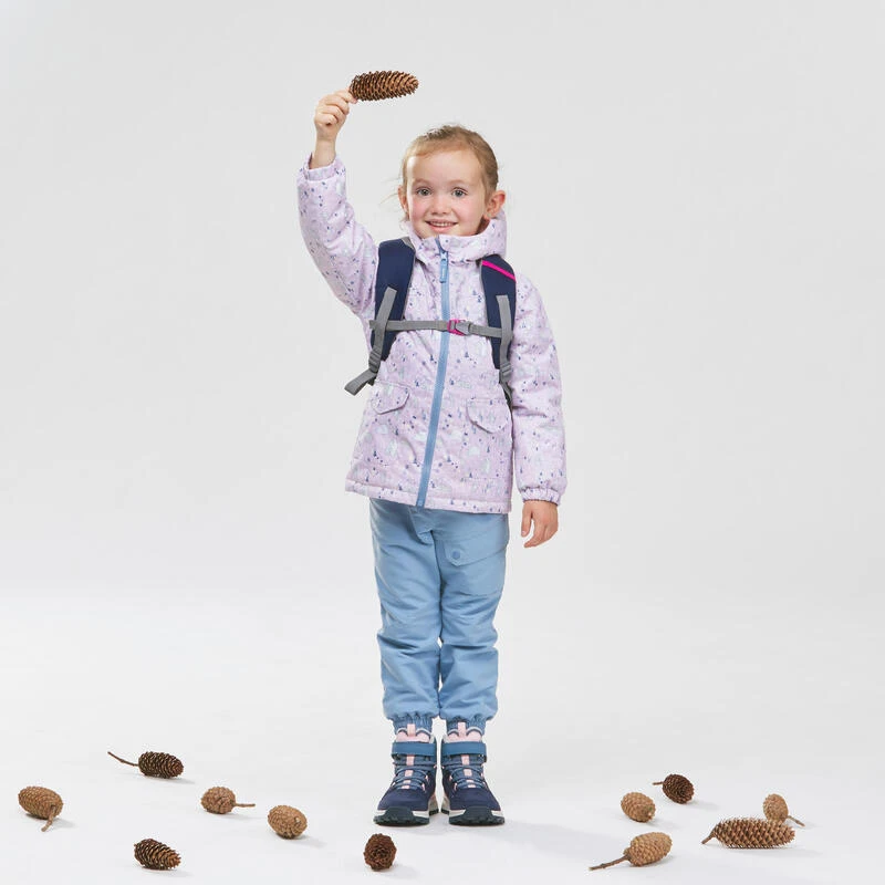 Quechua Warme Waterafstotende Wandelbroek SH100 Kinderen 2-6 Jaar 9 Quechua Warme Waterafstotende Wandelbroek SH100 Kinderen 2-6 Jaar - Afbeelding 9