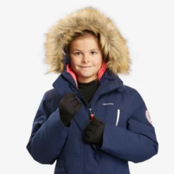 Quechua Warme En Waterdichte Wandelparka Voor Kinderen SH500 -20°C 7-15 Jaar -Mode Geest Verkoop warme waterdichte parka voor wandelen sh900 17c kinderen 7 15 jaar 4