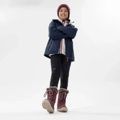 Quechua Warme Waterdichte Sneeuwlaarzen Kind SH500 Rits Maat 30-38 -Mode Geest Verkoop warme waterdichte sneeuwlaarzen kind sh500 rits maat 30 38 7