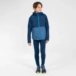 Waterdichte 3-in-1 Hardloopjas Met Uitneembare Bodywarmer Voor Kinderen -Mode Geest Verkoop waterdichte 3 in 1 hardloopjas met uitneembare bodywarmer voor kinderen marineblauw 10