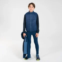 Waterdichte 3-in-1 Hardloopjas Met Uitneembare Bodywarmer Voor Kinderen -Mode Geest Verkoop waterdichte 3 in 1 hardloopjas met uitneembare bodywarmer voor kinderen marineblauw 13