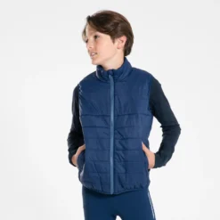 Waterdichte 3-in-1 Hardloopjas Met Uitneembare Bodywarmer Voor Kinderen -Mode Geest Verkoop waterdichte 3 in 1 hardloopjas met uitneembare bodywarmer voor kinderen marineblauw 7