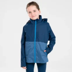 Waterdichte 3-in-1 Hardloopjas Met Uitneembare Bodywarmer Voor Kinderen -Mode Geest Verkoop waterdichte 3 in 1 hardloopjas met uitneembare bodywarmer voor kinderen marineblauw 9