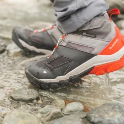 Quechua Waterdichte Halfhoge Wandelschoenen Voor Kinderen Crossrock Grijs 28-34 -Mode Geest Verkoop waterdichte halfhoge wandelschoenen voor kinderen crossrock grijs 28 34 6