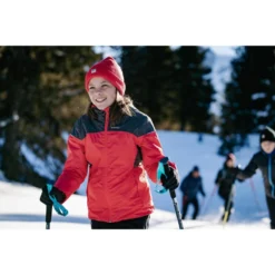 Quechua Waterdichte Wandeljas Voor De Winter Kinderen SH100 X-WARM -3°C 7-15 Jaar -Mode Geest Verkoop waterdichte wandeljas voor de winter kinderen sh100 x warm 3c 7 15 jaar 11