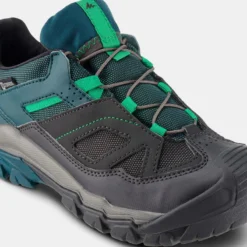 Quechua Waterdichte Wandelschoenen Met Veters Voor Kinderen Crossrock Maat 35-38 -Mode Geest Verkoop waterdichte wandelschoenen met veters voor kinderen crossrock maat 35 38 groen 4