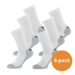 Xtreme Tennis / Padel Sokken 6-pack Multi White