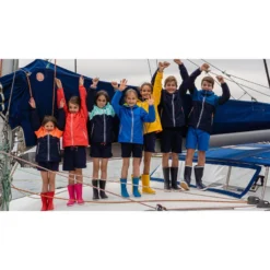 Tribord Zeiljas - Regenjas Voor Kinderen Sailing 100 Mintgroen -Mode Geest Verkoop zeiljas regenjas voor kinderen sailing 100 marineblauw blauw 14