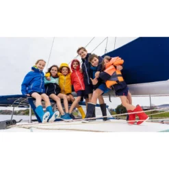 Tribord Zeiljas - Regenjas Voor Kinderen Sailing 100 Mintgroen -Mode Geest Verkoop zeiljas regenjas voor kinderen sailing 100 marineblauw blauw 6