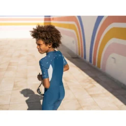 Zwempak Met Korte Mouwen En Pijpen Voor Jongens 100 Marineblauw -Mode Geest Verkoop zwempak met korte mouwen en pijpen voor jongens 100 marineblauw 6